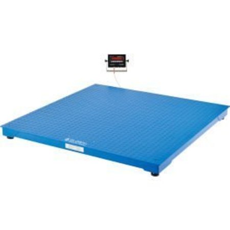 OPTIMA SCALE MANUFACTURING-NINGBO GEC&#153; NTEP Pallet Scale With LED Indicator, 5'x5', 10,000 lb x 2 lb OP-916-6060-10K